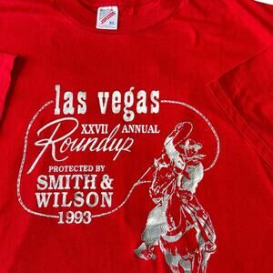 Vintage Rodeo Smith & Wilson T Shirt 1993 Jerzee Tag XL